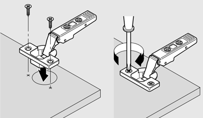 blum schroef top