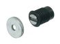 Magneetsluiting - Trekkracht: 2 kg - Zwart - Inboor: ø 8 mm