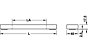 Meubelpoot RVS geborsteld - Lengtes: 100, 150, 200 mm