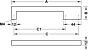 Asymmetrisch - Zwart Mat - Greepdikte: 12 mm - Twee lengtes: 172, 204 mm