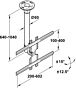 TV-Plafond-beugel - Beeldscherm-diagonaal: 32 - 60 inch / 35 kg