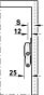 Klepsteun / Klepschaar - Duo Standaard - Klephoogte tot 500 mm