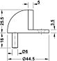 Deurbuffer - RVS Mat - Met Vloeranker