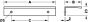 Greep - Aluminium - Donker Messing - Vier Lengtes: 40 t/m 230 mm