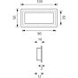 Komgreep - RVS - Drie Lengtes - 100, 145, 210 x 50 mm - Om te lijmen