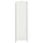 C-Profiel Verticaal - Aluminium - Wit Glanzend Ral 9016 - 2500 mm