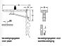 Hebgo Console - Inklapbaar - Grijs - 5 Dieptes beschikbaar 330 t/m 680 mm - 75 kg