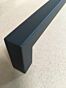 Meubelgreep Cortina - Zwart mat - Greepdikte: 15 mm - Vier lengtes: 173 t/m 557 mm