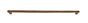 Meubelgreep - Ruw Brons - Greep dikte 12 mm - Zes Lengtes: 108 t/m 525 mm
