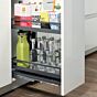 Dispensa Frame en Geleiders - Inbouwhoogte 1200-1600 mm - Antraciet