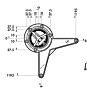 Camar Tafelpoot met Wiel - RVS Look - Hoogtes: 700 en 800 mm - ø 60 mm 