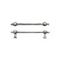 Meubelgreep - Zilver-Tin Legering - Zes lengtes: 98 t/m 556 mm