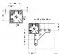 Tafelpoten - Vierkant - 80 x 80 mm - Hoogte: 700-710 mm - RVS Look - 4 stuks