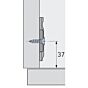 Hettich Sensys - Kruismontageplaat - Afstand: 0 en 3 mm