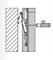 Kastophanger Bovenkast - Om te persen - 130 kg - L+R