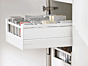Voorgemonteerd - Binnenlade - Blum Antaro D-M - Inbouw-hoogte: 22.4 cm - Zijwandhoogte: 8.36 cm