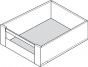 Voorgemonteerd  Binnenlade - Legrabox C - Met Reling - Inbouwhoogte: 19.3 cm