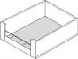Voorgemonteerd  Binnenlade - Legrabox C - Met Glas - Inbouwhoogte: 19.3 cm