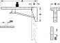 Hebgo Console - Inklapbaar - Grijs - 5 Dieptes beschikbaar 330 t/m 680 mm - 75 kg