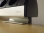 Evoline Dock Desk Data - 2 stekkerdozen en 1 x USB - Aluminium