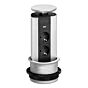 Evoline Port - 2 stekkerdozen - 1 USB-C charger - Aluminium
