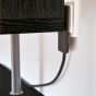 EVOline Plug - Platte stekker - 5 mm - met 3-voudige stekkerdoos - Kleur: Zwart en Wit