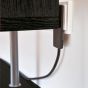 EVOline Plug - Platte stekker - 5 mm - Zonder Verlengsnoer - Kleur: Zwart en Wit