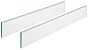 Frontstuk Legrabox C - Glas  Laag - 4 Breedtes