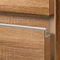 Greeplijst Baboa - Infreesprofiel - Aluminium - Inox Look - Lengte: 2500 mm