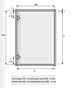 Hettich KA 5740 Draaischuifdeur-beslag - Lengte: 300 t/m 700 mm