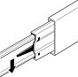 Kogelgeleiders - Zijwandmontage - Tip-On - 300 t/m 600mm
