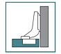 Blum - 110° - Inliggend - Veer