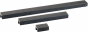 Meubelgreep - Aluminium - Zwart Geborsteld - Drie Lengtes: 45, 190, 350 mm