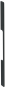 Meubelgreep - Zwart Geborsteld - Greepdikte: 8 mm - Vier lengtes: 192 t/m 1096 mm