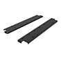 Kasthouder Buitenkant - Zwart Mat - Diepte 320 mm - Set