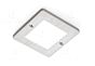 Led Opbouwspot type Polar XS SE - Dikte: 5 mm - 24 V - Aluminiumkleur