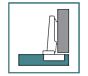 Blum - 110° - Opliggend - Soft Close 