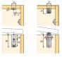 Intermat Deurdemper - Schroef-versie - Voor Opliggende en Half Opliggende deuren