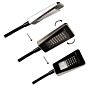 Set Flexibele Bed-lampen + Voeding - Area Light - Kunststof-RVS - Zwart