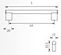 Greep RVS - ø 12 mm - Tien Lengtes: 118 t/m 502 mm