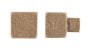 Meubelknop - Ruw Brons - Drie maten: 15, 20 en 25 mm