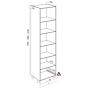 Hoge Keukenkast - Antraciet - Twee Breedtes 400 t/m 600 mm