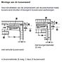 Draaischuifdeur-beslag - Deurdikte: 16-20 mm - Deurhoogte: max 900 mm - Inbouwlengte: 350 t/m 600 mm