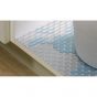 Spoelkastmat - Tegen Waterschade - 1170 x 580 mm - Grijs en Wit