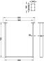 Tafelonderstel - Industrieel - U-Vorm - Ruw Staal Gelakt - 720 x 600 mm - Profiel: 60 of 80 mm