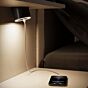 Unika Led Opbouw-spot met USB lader - Hoek van 15° - RVS look