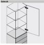 Blum Cristallo Montageplaat voor Glazen Vitrinekasten en Spiegelkasten