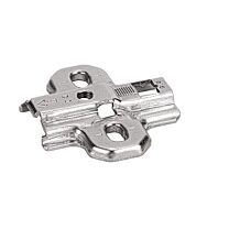 Hettich Intermat - Kruismontageplaat - Afstand: 0, 3 mm