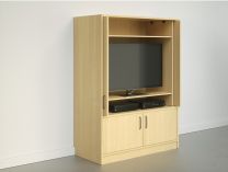 Draaischuifdeur-beslag - Deurdikte: 16-20 mm - Deurhoogte: max 2300 mm - Inbouwlengte: 350 t/m 600 mm