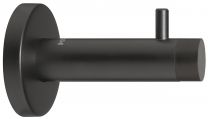 Deur-buffer - Met Garderobehaak - RVS Grafietzwart - Lengte: 82 mm